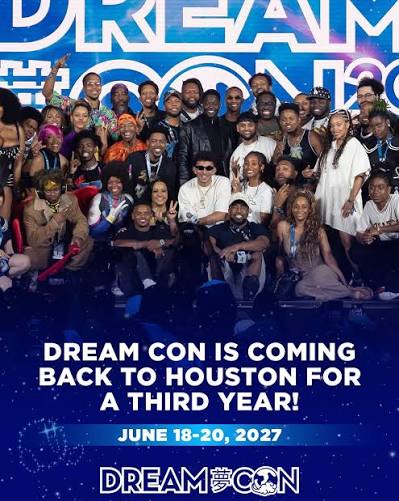 Dream Con 2027 event flyer